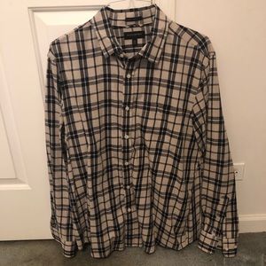 Banana Republic - Untucked fit cotton button-up